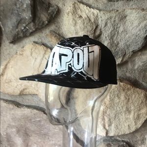 Tap out mma flexfit cage fight hat ball cap black